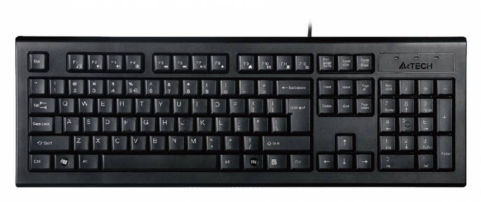 Клавиатура A4Tech KR-85 черный USB Клавиатура A4Tech KR-85 черный USB