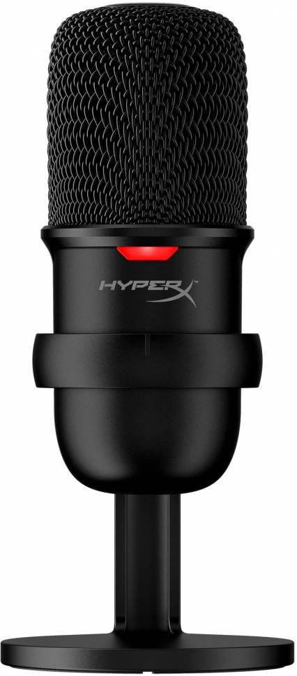 Микрофон проводной HyperX SoloCast 2м черный Микрофон проводной HyperX SoloCast 2м черный