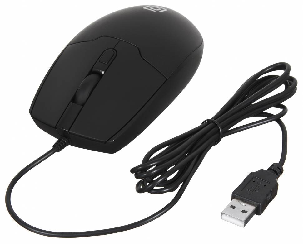 Мышь Оклик 147M черный оптическая (1600dpi) USB (4but) Мышь Оклик 147M черный оптическая (1600dpi) USB (4but)