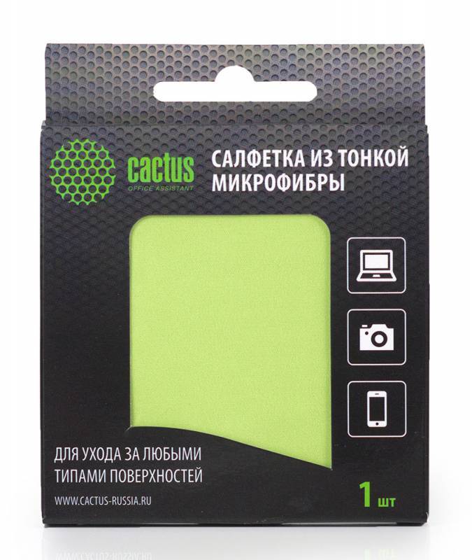 Салфетки Cactus CS-MF01 универсальная 1шт 18x18см Салфетки Cactus CS-MF01 универсальная 1шт 18x18см