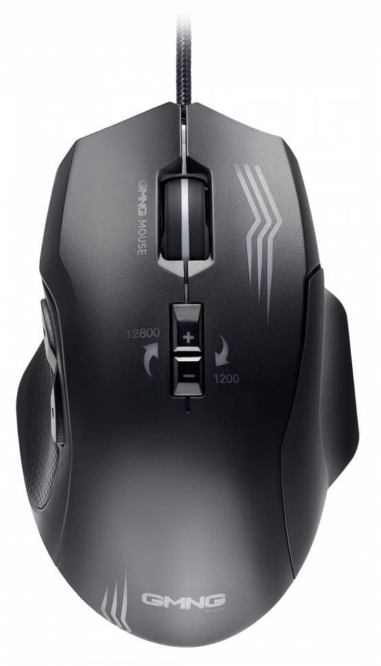 Мышь GMNG 930GM черный оптическая (12800dpi) USB (7but) Мышь GMNG 930GM черный оптическая (12800dpi) USB (7but)